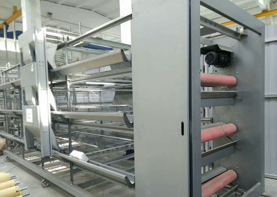 電流を通された鉄骨構造の家禽の家の防風の鋼鉄ニワトリ小屋