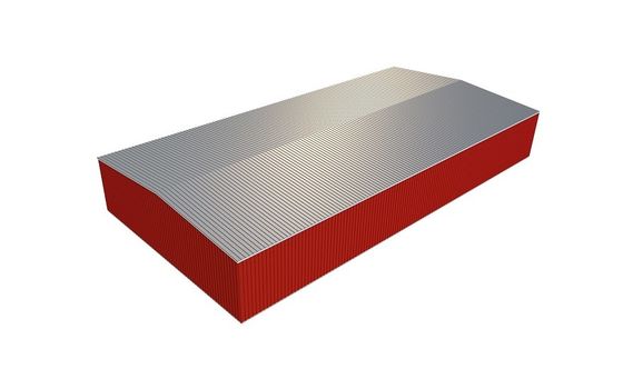 プレハブの倉庫の鉄骨構造の建築構造軽量Q355B