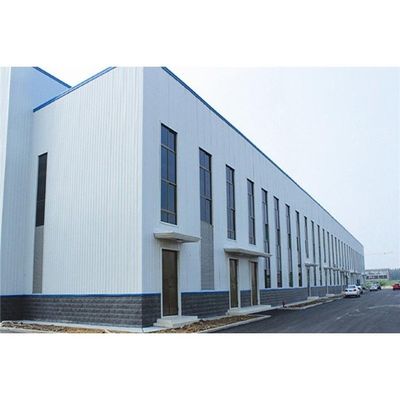 Q355B 倉庫のワークショップの建物の貯蔵耐火性のための鉄骨構造