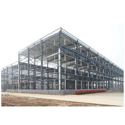 カスタマイズされた産業用建物多階建て鉄骨構造倉庫