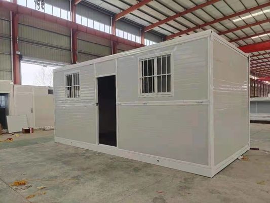折りたたむ工業用プリファブ 折りたたむコンテナハウス 鉄鋼改革住宅