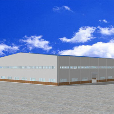 50m*50mの建物を処理するプレハブの企業の鉄骨構造の研修会