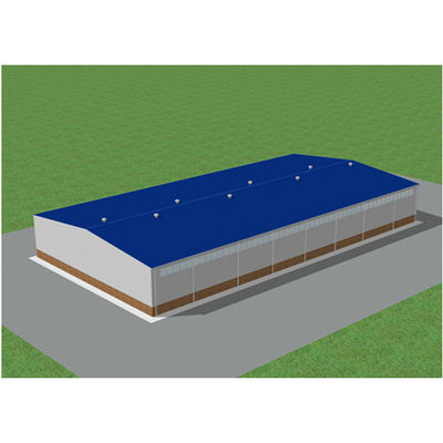 産業プレハブの鉄骨構造の倉庫フレームの構造の建物