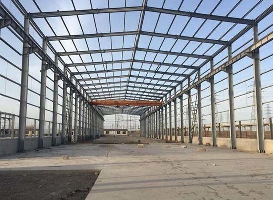 建設用の耐久性のある鉄骨構造ワークショップ
