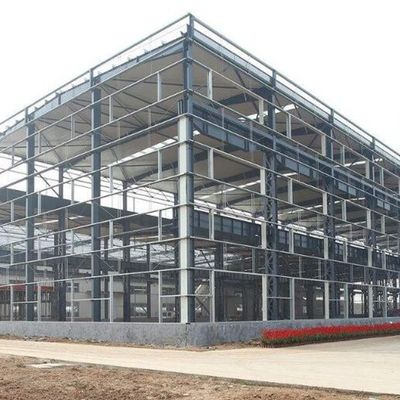 カスタマイズされた現代の多階建てプレハブ鉄骨建物