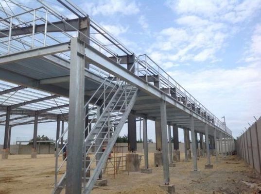 長続きがする使用のための丈夫な鉄骨構造のプラットホーム