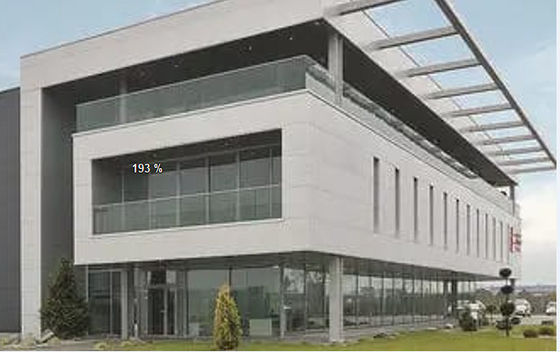 Q355 オフィス用溶接 H 形鋼金属建物ワークショップ