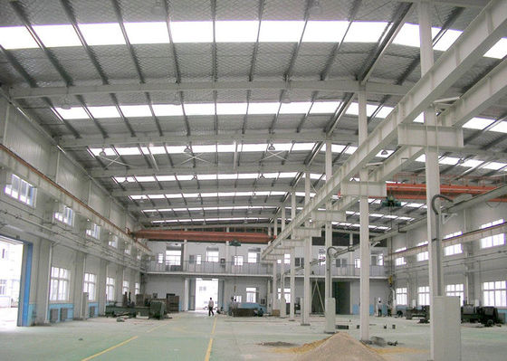 プレハブの鉄骨構造の研修会の工場建物の金属の構造