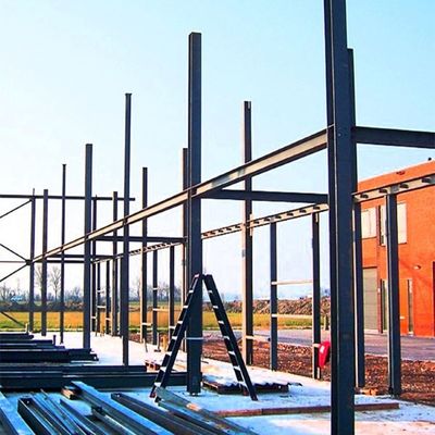 門脈の鉄骨構造の倉庫の建物システム鉄骨フレームの構造