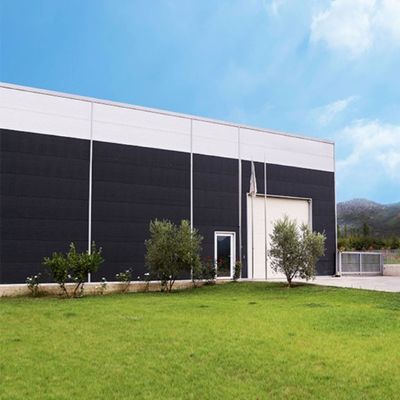 軽量の鉄骨構造の倉庫の研修会の建物の貯蔵はカスタマイズした