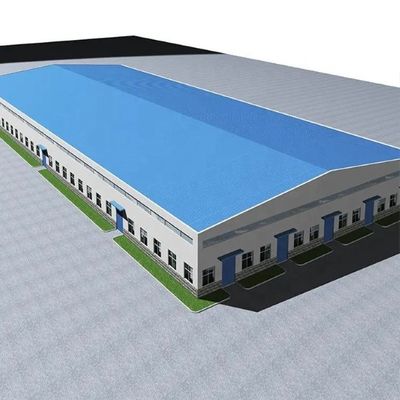 精密鉄骨構造の倉庫の建築構造