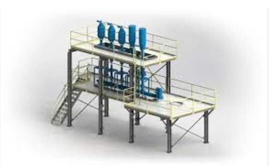 高耐久性の鋼鉄構造プラットフォーム 柔軟な鋼鉄機器プラットフォーム