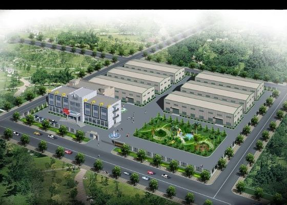現代のデザイン 大幅 組み立てが簡単 鋼鉄構造 重工業 工房