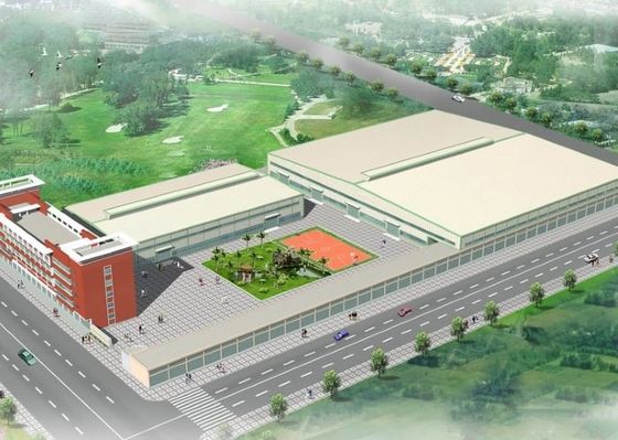 現代のデザイン 大幅 組み立てが簡単 鋼鉄構造 重工業 工房