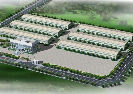 現代のデザイン 大幅 組み立てが簡単 鋼鉄構造 重工業 工房