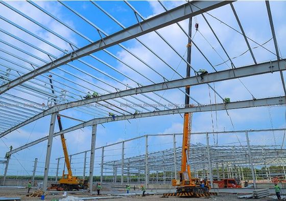 プリファブ 製鋼構造 工事 工場 ポータル 製鋼構造 ワークショップ