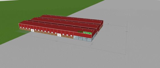 建設期間が短い高精度鋼筋構造工場
