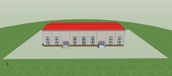 高強度Hセクション鋼筋構造 工房建築物製造