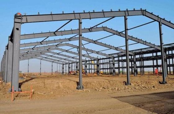 鉄鋼構造物 建築 鉄鋼加工工場 工業用鉄鋼枠工場