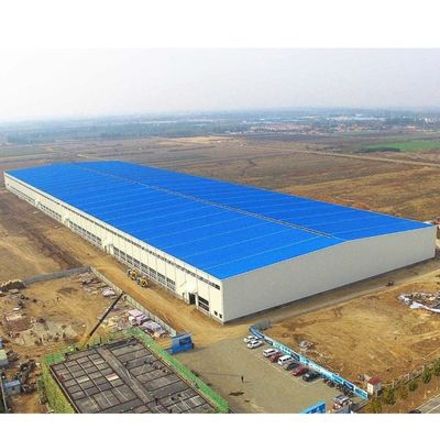製造済み産業用Hセクション 鉄筋構造 構造 建物 倉庫