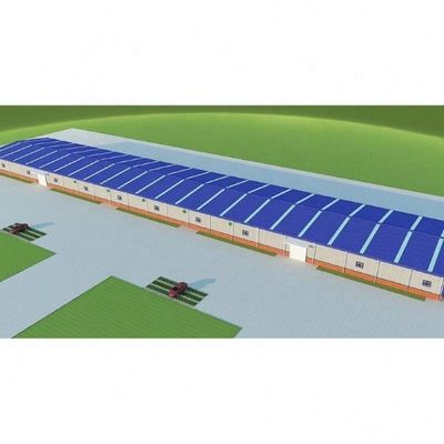 製鉄製鉄 建設 倉庫 鉄鋼棚 商業用金属建物