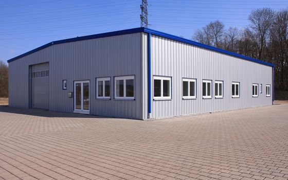 軽鋼構造ビルディングワークショップ CE認証 ISO 9001 & 耐久性