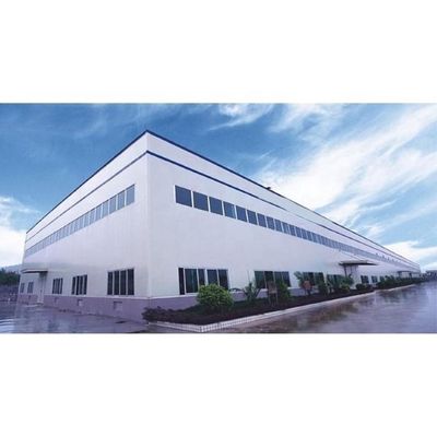 大スパン溶接 H ビーム プレハブ鋼構造ワークショップの建設