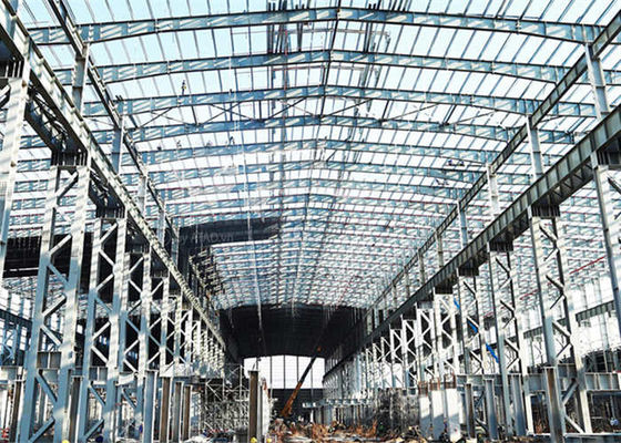 鉄鋼製の構造物 工業工房 工場 建物 建設