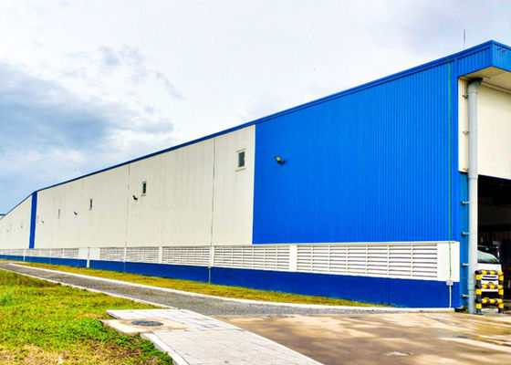 製造された鉄骨構造の産業研修会の工場建築構造