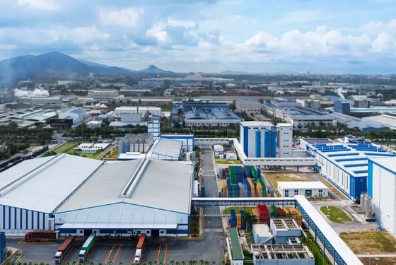 製造された鉄骨構造の産業研修会の工場建築構造