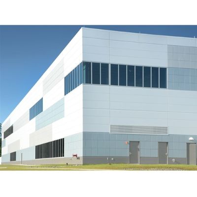 PVCダウンパイプを持つ鋼鉄構造ワークショップの設計図