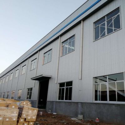 大幅なスパン金属建築 産業用鋼鉄構造 倉庫設計