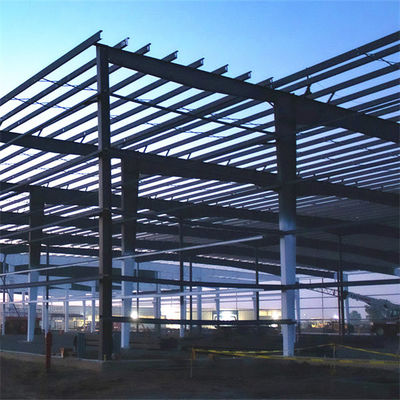 プロの産業用鋼鉄構造 工房 建物 折りたたみ ISO9001