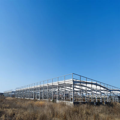 鉄鋼構造 建物の枠 構造 金属倉庫 ワークショップ