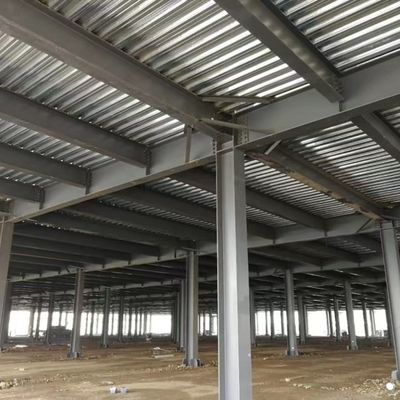 軽量鋼材のフレームシェード 建設 鉄鋼構造物 倉庫