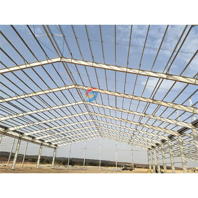 アルミの窓を持つ産業建設のための鋼構造倉庫を簡単にインストール