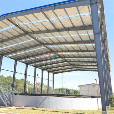 アルミの窓を持つ産業建設のための鋼構造倉庫を簡単にインストール