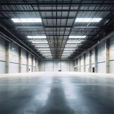 中国産のQ355/Q235材料を使用した鉄骨構造ワークショップ