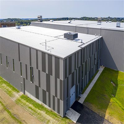 プレハブの軽い鉄骨フレームの研修会の鋼鉄トウモロコシの製造プラント