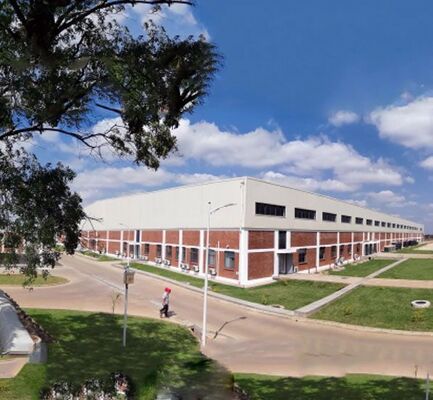 Q355/Q235 脱コイル加工サービスのある鉄鋼構造工房