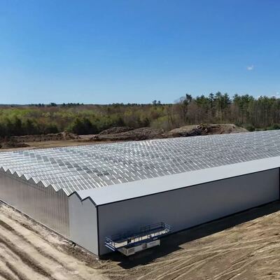 文洛観光ガラス温室 - 大規模野菜栽培温室