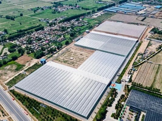 フルーツ栽培温室,大型ウォーンローズ観光ガラス温室