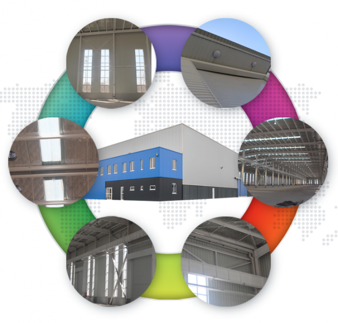 鉄鋼金属構造 建物 棚 住宅 ガレージ ワークショップ 0