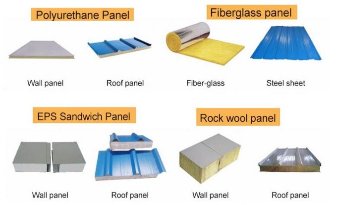 40*100格子鉄骨構造の造る倉庫の安価の利点 4
